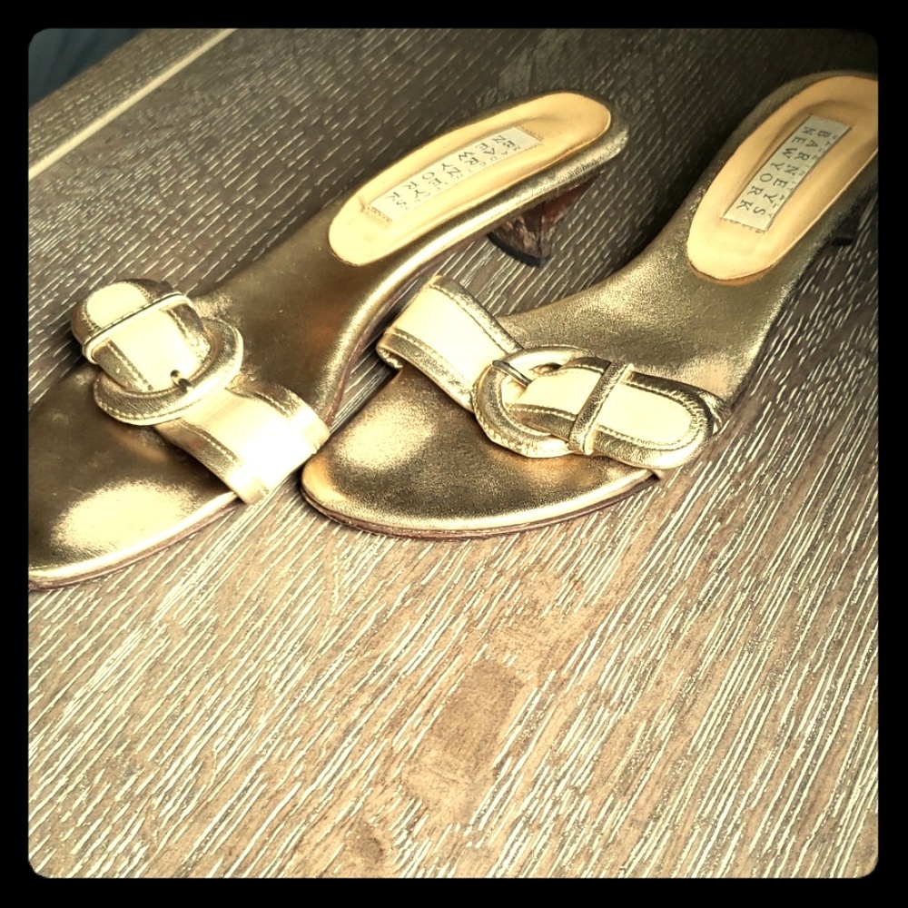 Barneys New York leather sandals